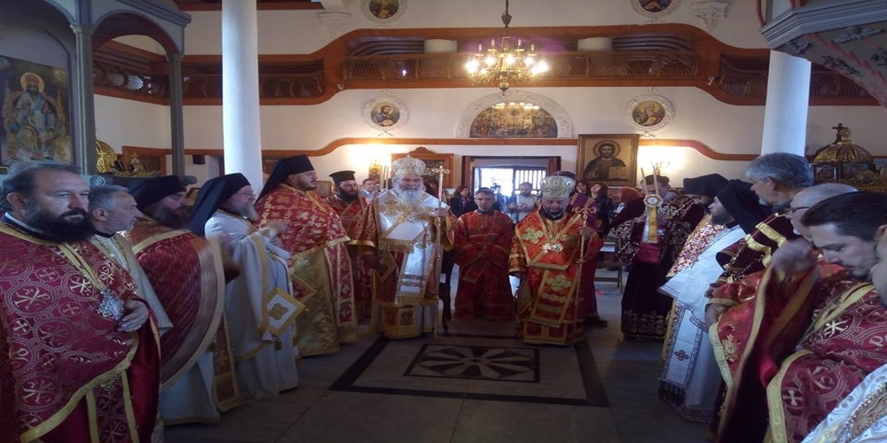 Συγκινητική Θεία Λειτουργία στον Άγιο Γεώργιο Ανδριανούπολης παρουσία πολλών Ελλήνων