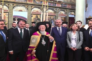 Kωνσταντινούπολη: Συγκίνηση στα θυρανοίξια απ’ τον Οικουμενικό Πατριάρχη του ανακαινισθέντος Ι.Ν. Αγίου Γεωργίου Πύλης Αδριανουπόλεως