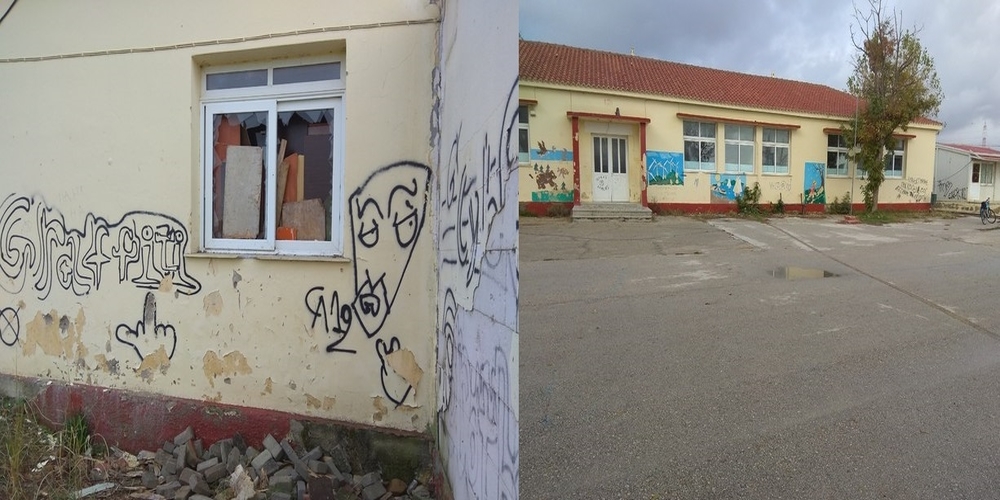 Παρατημένο καταστρέφεται το παλιό Δημοτικό σχολείο Απαλού (φωτορεπορτάζ)