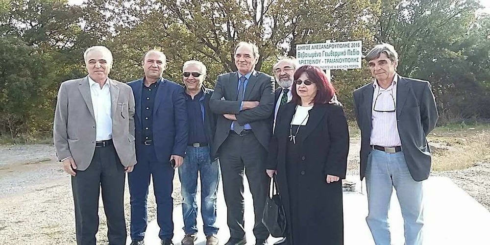 Επίσκεψη Σταθάκη στο Γεωθερμικό Πεδίο Αρίστεινου και στήριξη των ΑΠΕ της Αλεξανδρούπολης