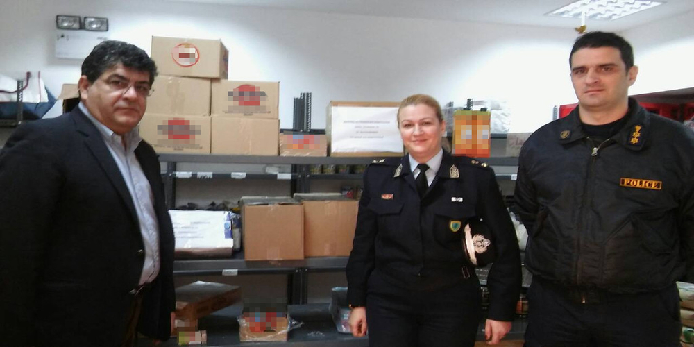 Η εθελοντική κοινωνική προσφορά με την συγκέντρωση βοήθειας από τους αστυνομικούς στον Έβρο