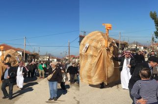Το έθιμο της Καμήλας τήρησαν και σήμερα στο Θούριο Ορεστιάδας(video+ φωτό)
