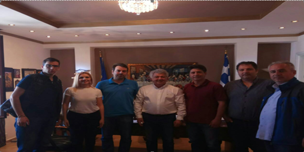 Συνάντηση με τον δήμαρχο Σουφλίου Β.Πουλιλιό οι αστυνομικοί της Αλεξανδρούπολης