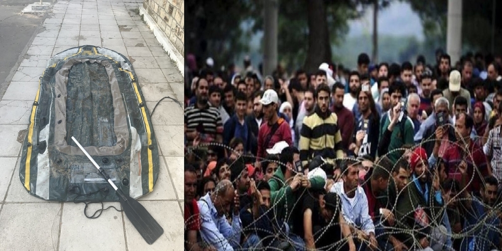 Αστυνομικοί απέτρεψαν την είσοδο 120 λαθρομεταναστών στη Ν.Βύσσα, συλλαμβάνοντας δυο διακινητές