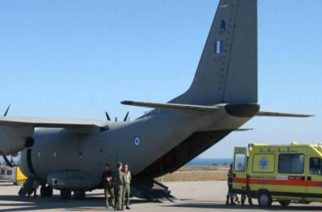 Με C-130 μεταφέρθηκε αγοράκι 4 ημερών από την Αλεξανδρούπολη στην Αθήνα