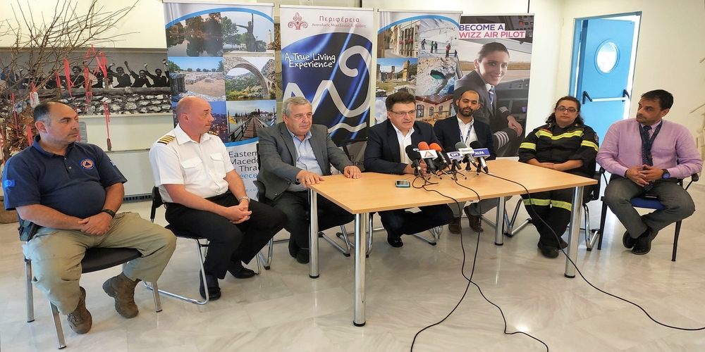 Πέτροβιτς: Πολύτιμη η εθελοντική βοήθεια των σχολών εκπαίδευσης πιλότων για πρόληψη των πυρκαγιών στον Έβρο