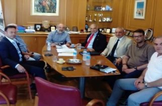 Συνάντηση του Δημάρχου Αλεξανδρούπολης Β.Λαμπάκη με τον Κυβερνήτη AHEPA Ελλάδος