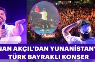 Προκλητικός ο Τούρκος τραγουδιστής Σινάν Ακτσίλ σε συναυλία στην Ξάνθη με την τουρκική σημαία (ΒΙΝΤΕΟ)