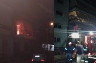 ΣΥΜΒΑΙΝΕΙ ΤΩΡΑ: Πυρκαγιά σε πολυκατοικία στην Αλεξανδρούπολη (ΒΙΝΤΕΟ)