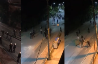 Αλεξανδρούπολη ΤΩΡΑ: Συγκρούσεις αναρχικών με την αστυνομία, δακρυγόνα και πετροπόλεμος (ΒΙΝΤΕΟ)