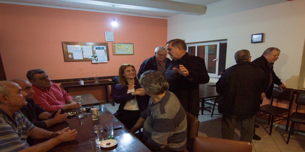 Σε Μεγάλη Δοξιπάρα και Θούριο συζήτησε με τους κατοίκους η υποψήφια δήμαρχος Μαρία Γκουγκουσκίδου