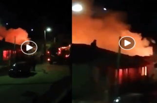 ΒΙΝΤΕΟ: Φωτιά σε σπίτι στο ΟρμένιοΤριγώνου – Πρόλαβαν και βγήκαν οι δυο διαμένοντες