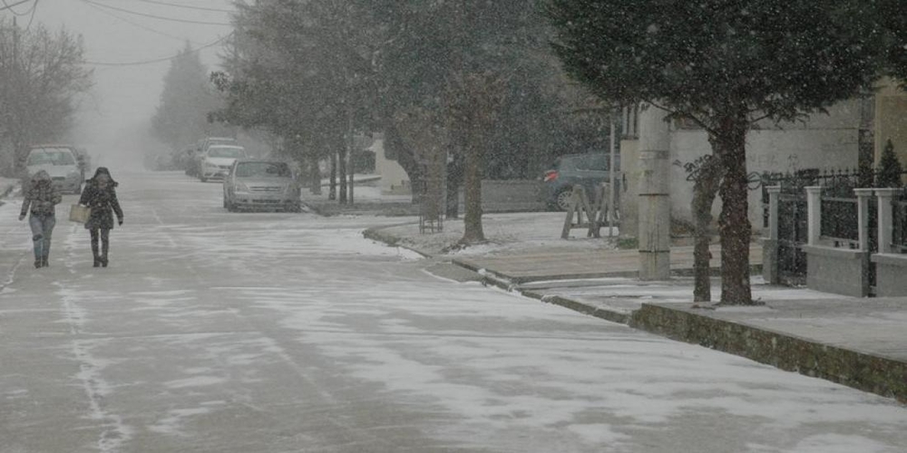 Έβρος: Πιθανότητα χιονοπτώσεων απόγευμα Πέμπτης με Παρασκευή πρωί – Έκτακτο δελτίο κακοκαιρίας της ΕΜΥ