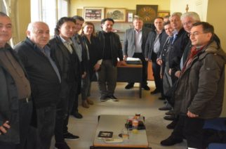 Συνάντηση του υποψήφιου δημάρχου Αλεξανδρούπολης Βαγγέλη Μυτιληνού με την διοίκηση του ΚΤΕΛ Έβρου