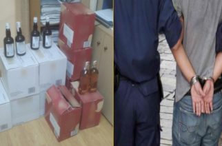 Διδυμότειχο: Συνέλαβαν 56χρονο συμπατριώτη μας με 120 μπουκάλια λαθραία ποτά