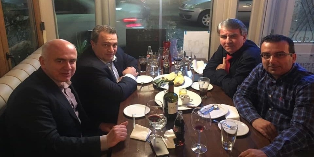 Δείπνο Στυλιανίδη- Μέτιου με ισχυρά μηνύματα στήριξης για τις εκλογές της Περιφέρειας