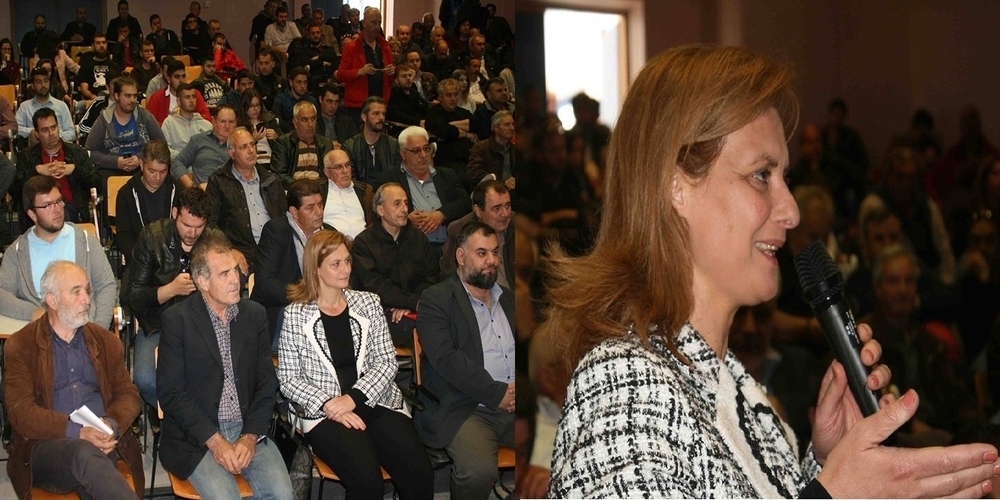 Ορεστιάδα: Σημαντική παρέμβαση της Μαρίας Γκουγκουσκίδου στον υπουργό Σταύρο Αραχωβίτη για θέματα των αγροτών