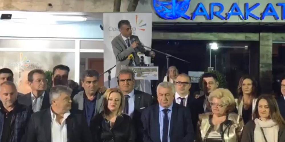 Το εκλογικό του κέντρο εγκαινίασε χθες ο δήμαρχος Ορεστιάδας Βασίλης Μαυρίδης (Video)