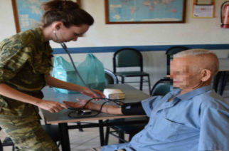 Επίσκεψη στρατιωτικού ιατρικού κλιμακίου στο ΚΑΠΗ Αλεξανδρούπολης για ΔΩΡΕΑΝ εξετάσεις