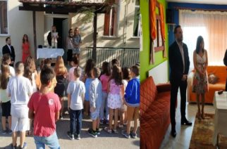 Αλεξανδρούπολη: Το πιο απομακρυσμένο γεωγραφικά δημοτικό σχολείο του Δήμου, επέλεξε ο Γιάννης Ζαμπούκης την ημέρα του αγιασμού