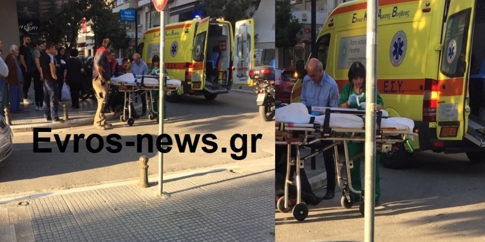 Αλεξανδρούπολη-ΤΩΡΑ: Τροχαίο με τραυματισμό οδηγού μοτοσυκλέτας στην 14ης Μαίου
