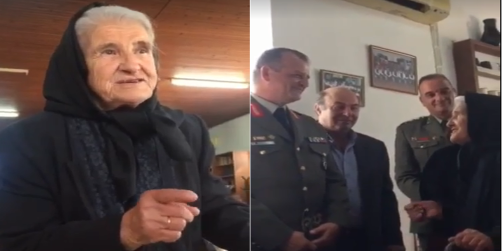 ΒΙΝΤΕΟ: Η… κυρά του Αμορίου, που εμψυχώνει τους στρατιώτες με ποιήματα στα ελληνοτουρκικά σύνορα