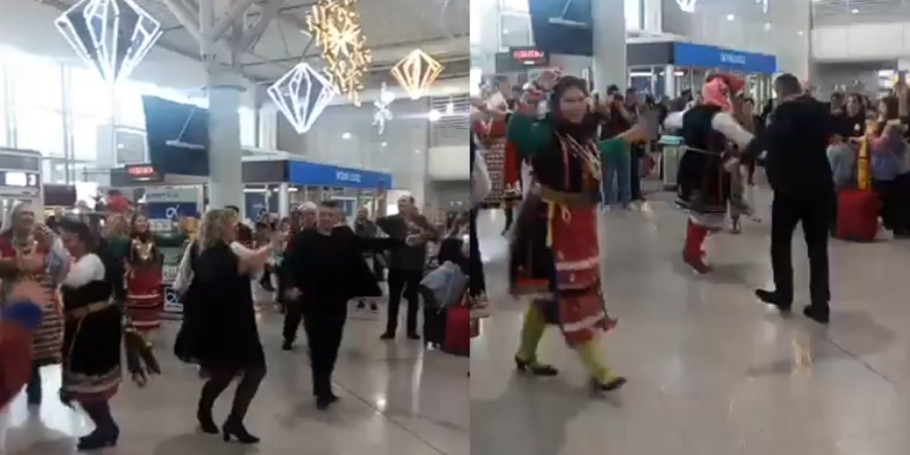 Video: Ο Εβρίτης παρουσιαστής του “Τροχού της Τύχης” Πέτρος Πολυχρονίδης, χορεύει θρακιώτικα με συμπατριώτες του
