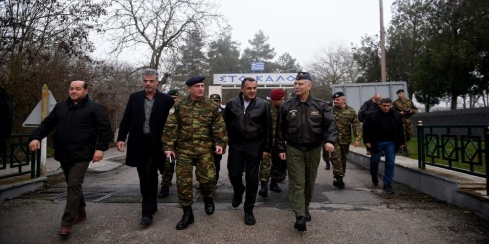 Παναγιωτόπουλος από Έβρο: “Οι ένοπλες δυνάμεις είναι οι φρουροί στα τείχη μας”