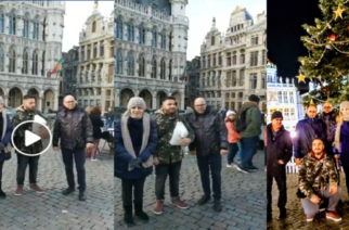 Video: Το θρακιώτικο συγκρότημα “Ακριτικός Ήχος” τραγουδάει στην φημισμένη πλατεία “Γκραν-Πλας” των Βρυξελλών