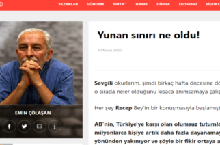 Έβρος: «Μηδέν εις το πηλίκο αυτά που πέτυχε ο Ερντογάν», λέει γνωστός Τούρκος αρθρογράφος