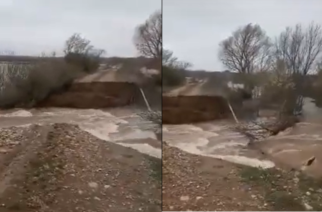 ΒΙΝΤΕΟ: “Έσπασαν” αναχώματα στον Ερυθροπόταμο, πλημμύρισαν πολλά στρέμματα σε χωριά του Διδυμοτείχου