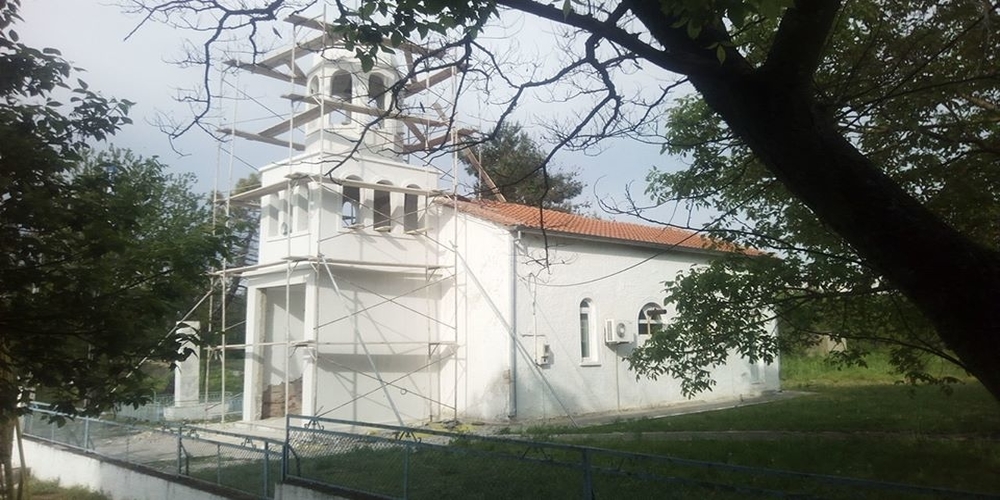 Εργασίες αποκατάστασης στην εκκλησία του… χωριού των ανθρακωρύχων, τον Δίλοφο Ορεστιάδας