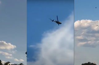ΒΙΝΤΕΟ: Το στρατιωτικό ελικόπτερο μετά την περιπολία στα ελληνοτουρκικά σύνορα, προσγειώνεται στην Αλεξανδρούπολη
