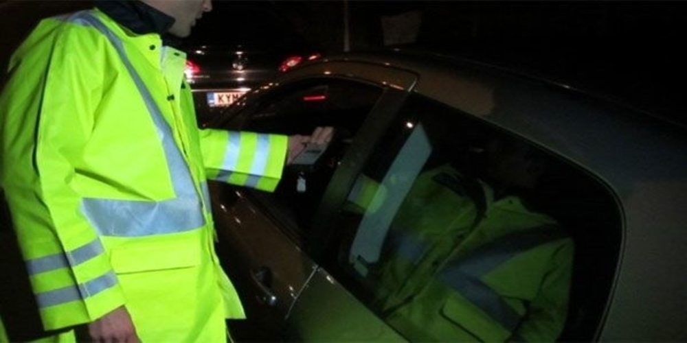 Πέμπτη στην Ελλάδα η Περιφέρεια ΑΜ-Θ σε οδηγούς που εντοπίστηκαν μεθυσμένοι.