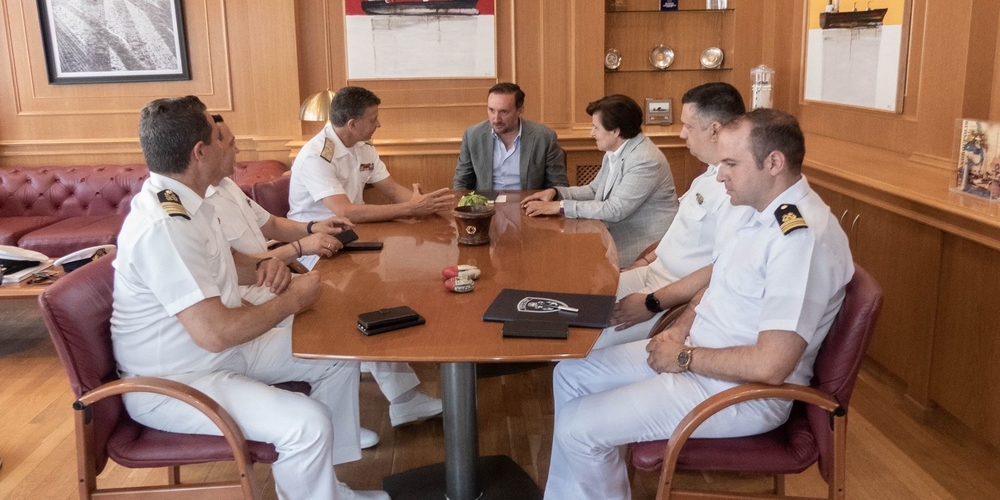 Συνάντηση του δημάρχου Αλεξανδρούπολης με την Γ.Γ.Αιγαίου και τον Αρχηγό Λιμενικού Σώματος
