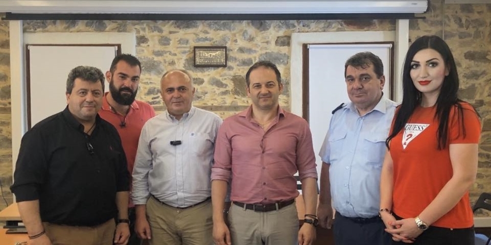 Σαμοθράκη: Επίσκεψη του Αστυνομικού Διευθυντή Αλεξανδρούπολης και συνεργασία με την δημοτική αρχή