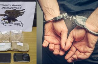 Σουφλί: Μόλις μπήκε παράνομα στην Ελλάδα, “τσίμπησαν” τον Σύριο με χασίς και ναρκωτικά χάπια