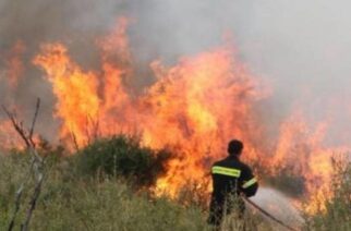 Σουφλί: Πυρκαγιά ΤΩΡΑ σε δασώδη περιοχή στο χωριό Κισσάριο