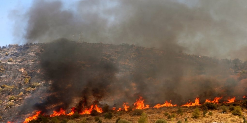 Διδυμότειχο: Έσβησε η πυρκαγιά στους Ασβεστάδες, που πιθανότατα προκλήθηκε από στρατιωτική άσκηση