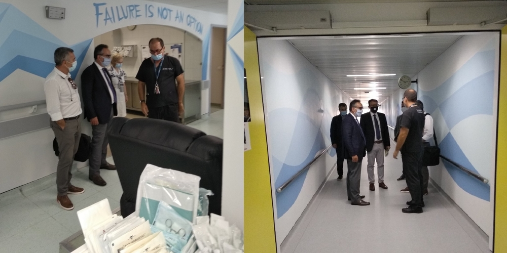 Έβρος: Τα Νοσοκομεία Αλεξανδρούπολης και Διδυμοτείχου επισκέφθηκε σήμερα ο υφυπουργός Υγείας Βασίλης Κοντοζαμάνης