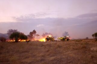 Αλεξανδρούπολη: Νέα φωτιά, κινδύνεψε το χωριό Δορίσκος – Κάτοικοι μαζί με πυροσβέστες στην κατάσβεση της