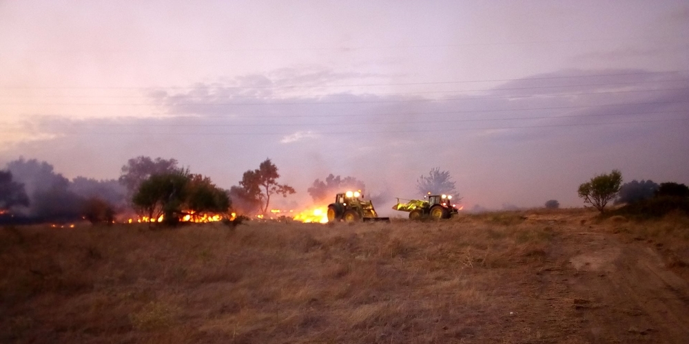 Αλεξανδρούπολη: Νέα φωτιά, κινδύνεψε το χωριό Δορίσκος – Κάτοικοι μαζί με πυροσβέστες στην κατάσβεση της