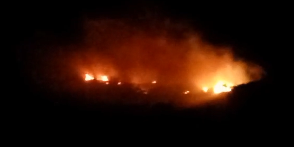 Συναγερμός από νέα πυρκαγιά απόψε μεταξύ Καβησού-Πυλαίας Φερών (ΒΙΝΤΕΟ)