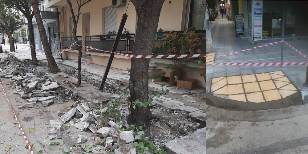 Ορεστιάδα: Δήμαρχος και Αντιδήμαρχος πανηγυρίζουν για μια… ράμπα και μερικά μέτρα πεζοδρομίου
