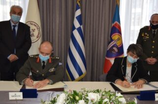 Υπογραφή Μνημονίων Συνεργασίας μεταξύ Δημοκρίτειου Πανεπιστημίου Θράκης και Δ΄ΣΣ