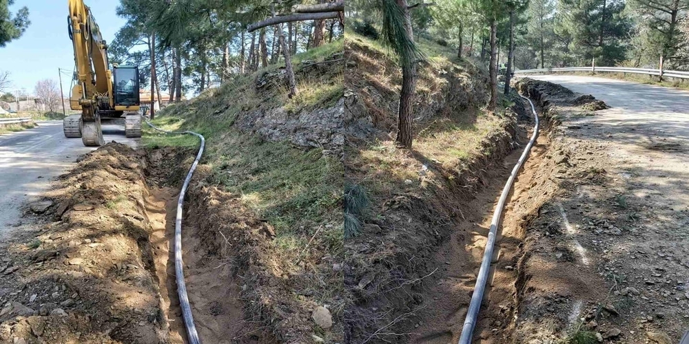 Αλεξανδρούπολη: Ολοκληρώθηκε η κατασκευή δικτύου ύδρευσης στην περιοχή της Μάκρης