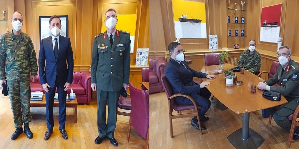 Αλεξανδρούπολη: Συνάντηση Δημάρχου Γ. Ζαμπούκη με τον νέο Διοικητή της ΧΙΙ Μεραρχίας Πεζικού