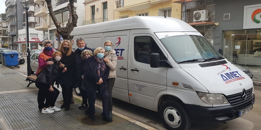 Μυτιληνός: Η εταιρεία του ΔΙΜΕΤ, μετέφερε δωρεάν την βοήθεια για τους σεισμοπαθείς της Ελασσόνας
