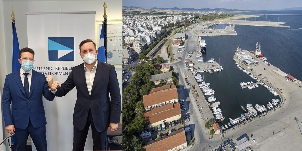 Αλεξανδρούπολη: Συνάντηση Ζαμπούκη για το λιμάνι, με τον Διευθύνοντα Σύμβουλο του ΤΑΙΠΕΔ