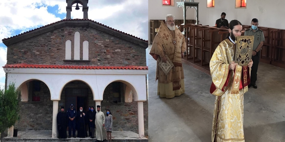 Σουφλί: Στην εκκλησία του ορεινού χωριού της Ρούσσας, λειτούργησε ο Μητροπολίτης κ.Δαμασκηνός